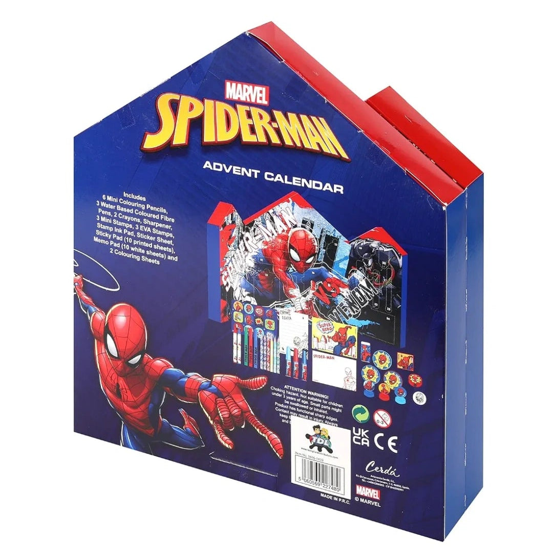 Marvel Boys Spiderman Advent Calendar with 24 Craft Activities