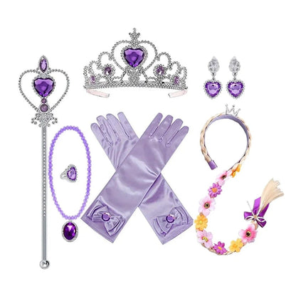 Rapunzel Deluxe Princess Party Dress Costume