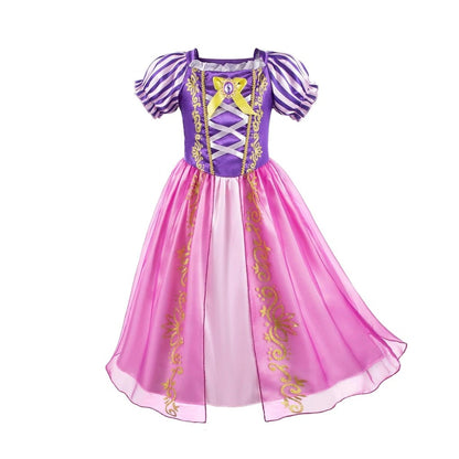 Rapunzel Deluxe Princess Party Dress Costume