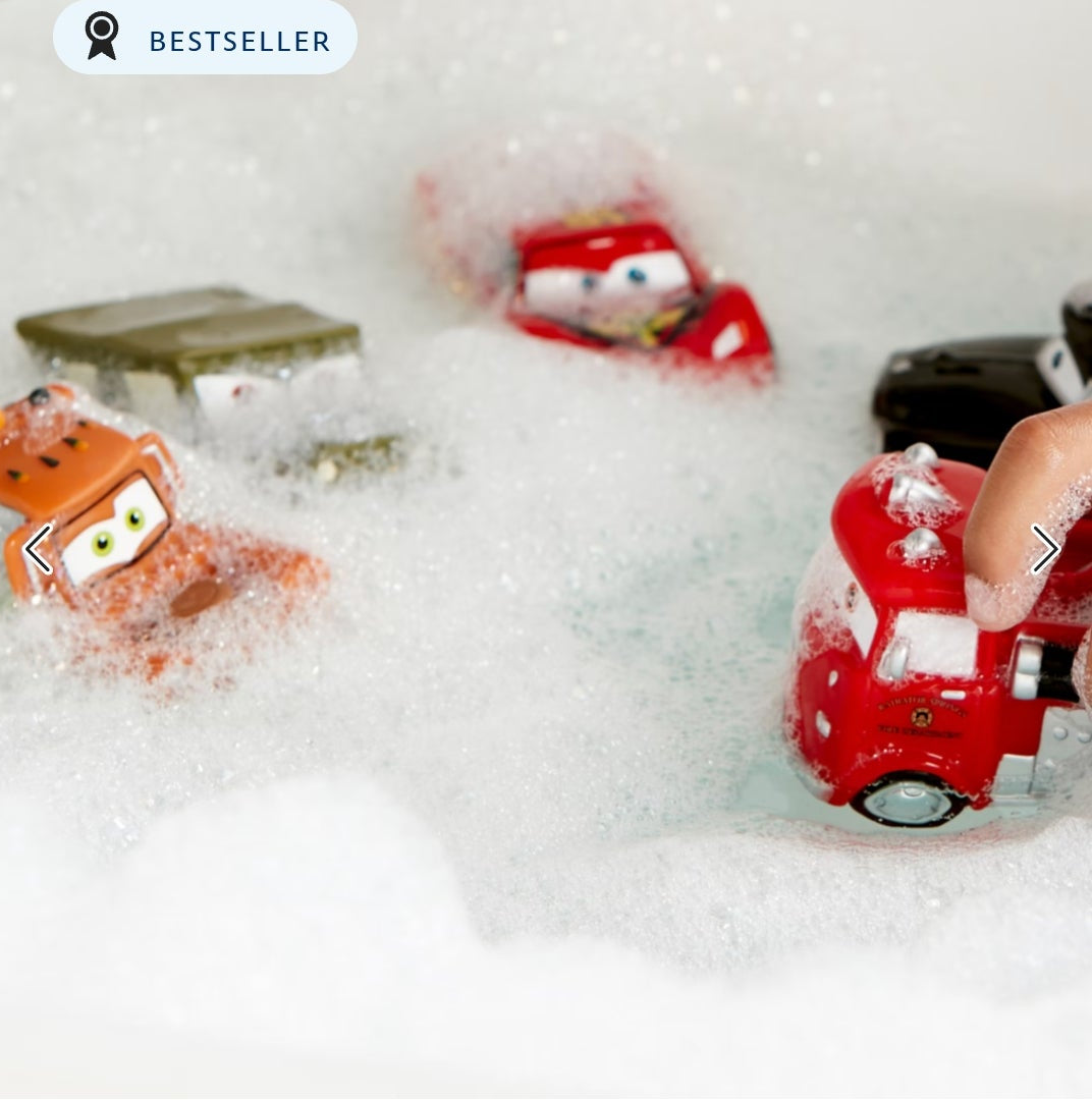 Disney Pixar Cars Bath Toy Set