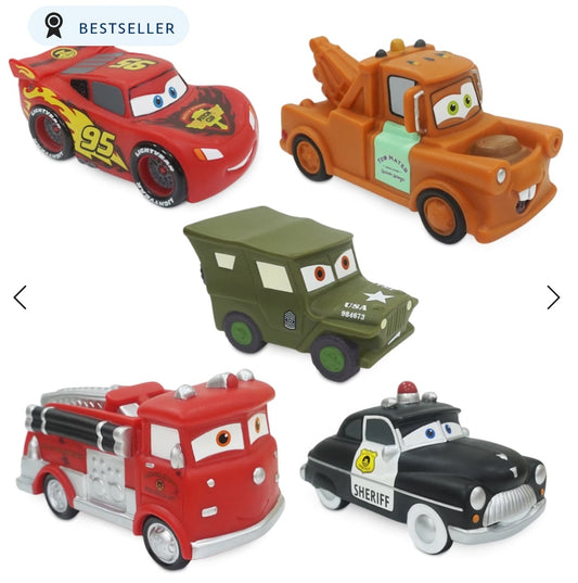 Disney Pixar Cars Bath Toy Set
