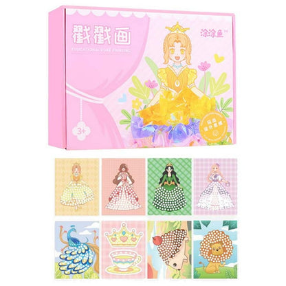 Fabric Puzzle Puncture Painting Kit