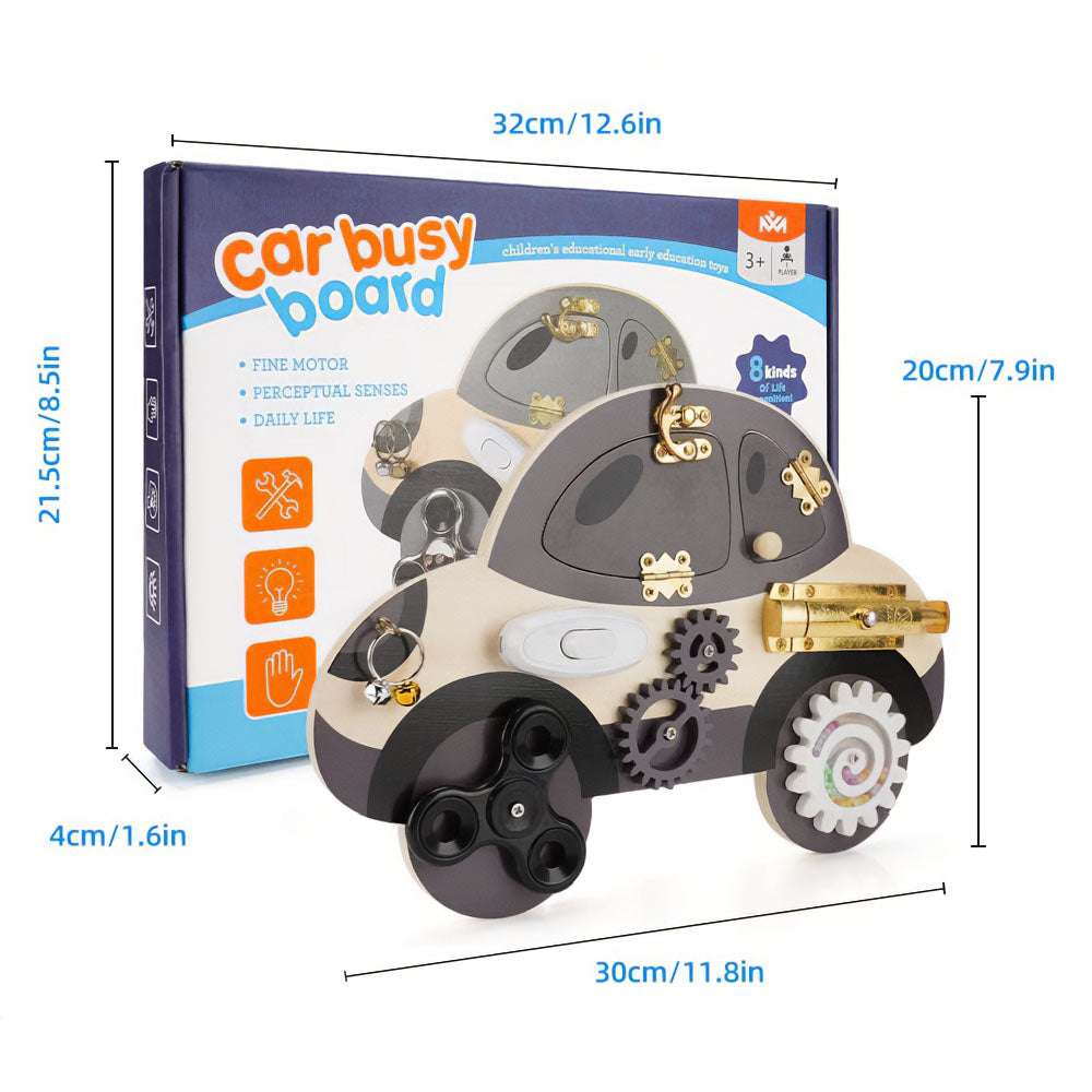 Montessori Unlocking Car Busy Board