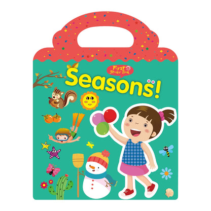 Reusable Stickers Book 4 Seasons