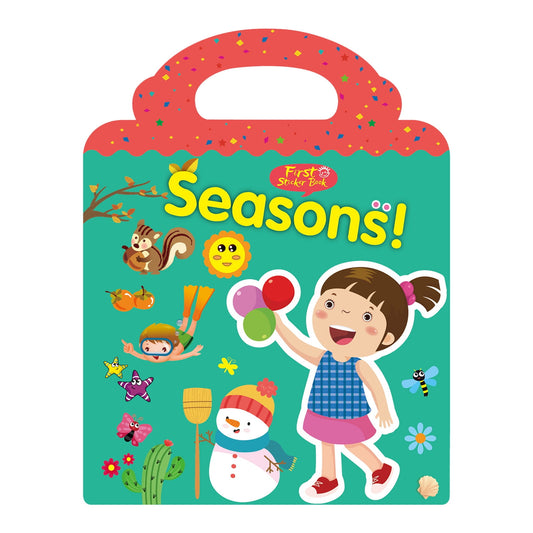 Reusable Stickers Book 4 Seasons