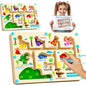 Magnetic Dinosaur Color & Number Maze