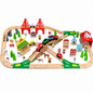 Little Teekie Wooden Train Track Play Set