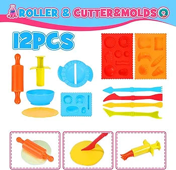 Play Dough Tools for Kids Age 3- 12