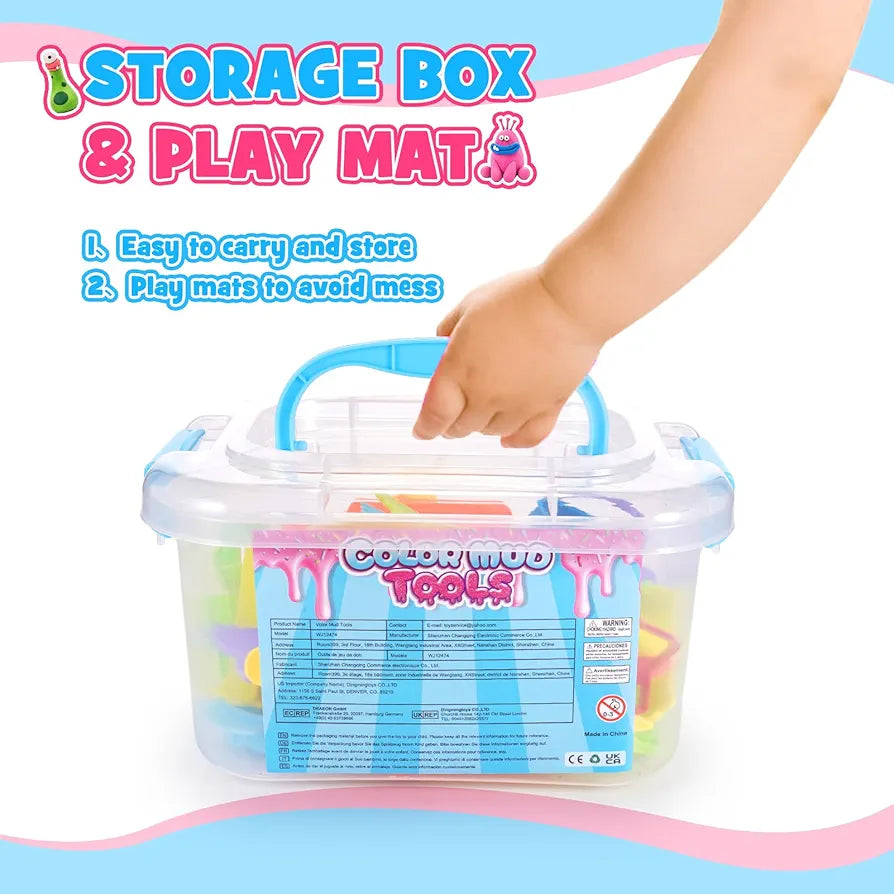 Play Dough Tools for Kids Age 3- 12
