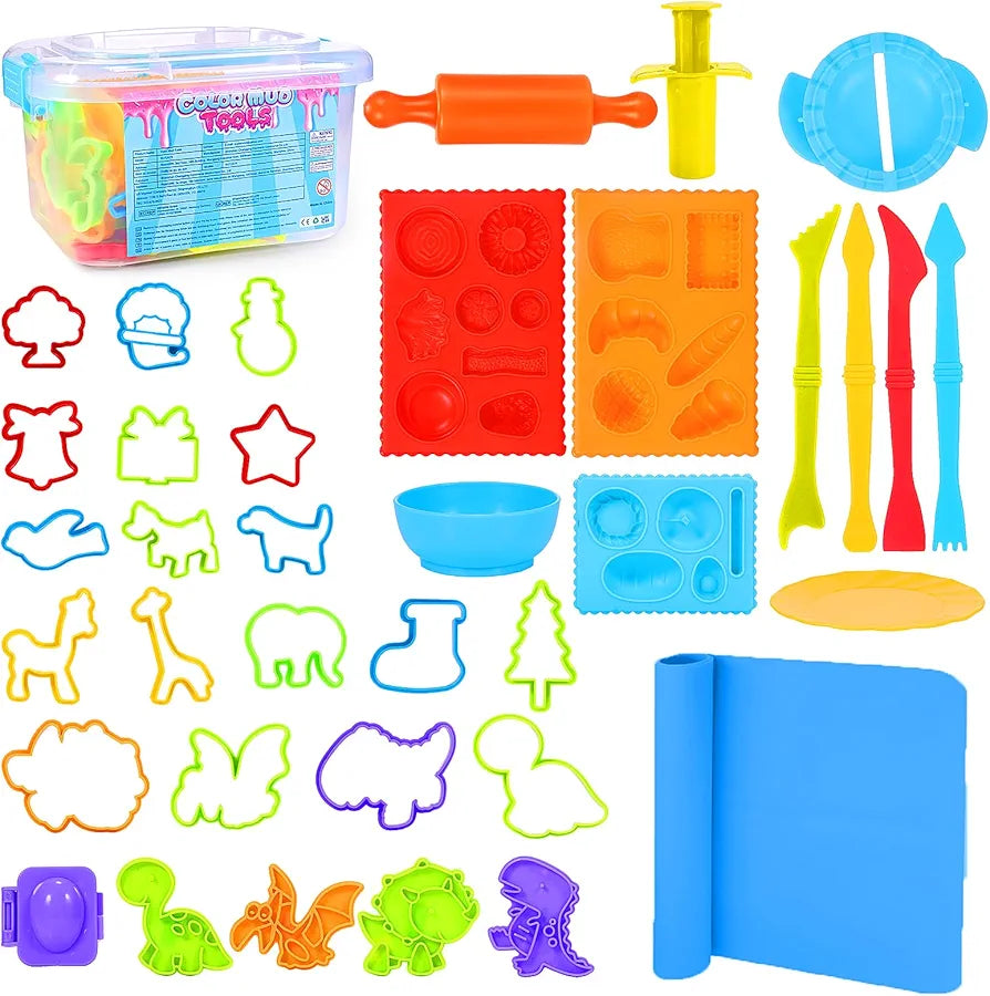 Play Dough Tools for Kids Age 3- 12