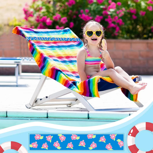 Large Towel Bands for Beach Chairs