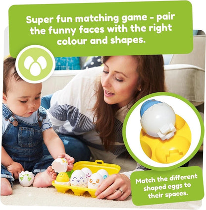 Hide and Squeak Eggs Baby Sensory Toy