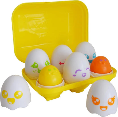 Hide and Squeak Eggs Baby Sensory Toy