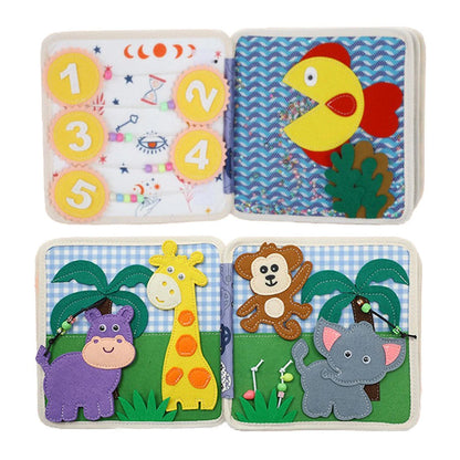 Montessori toddler busy book
