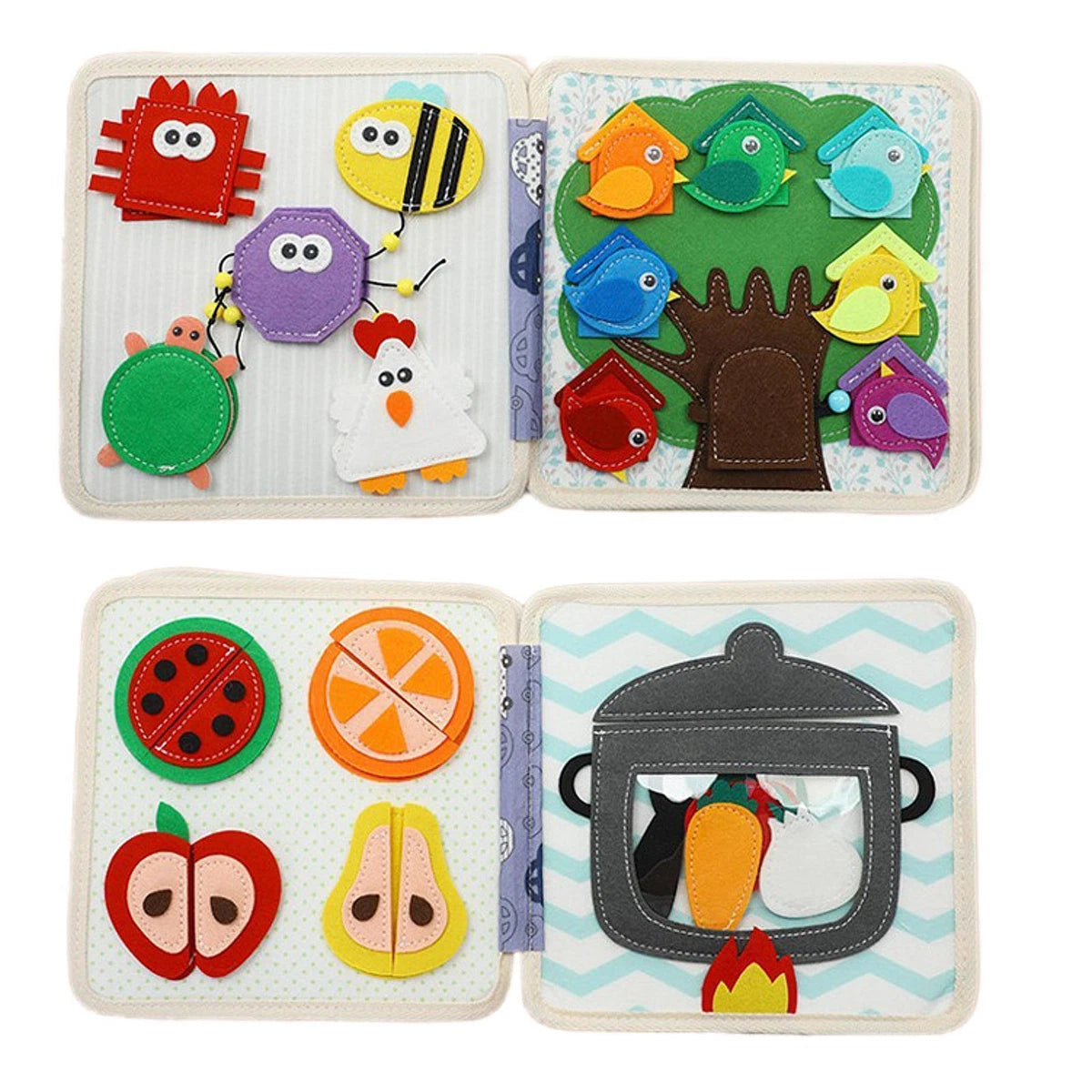 Montessori toddler busy book